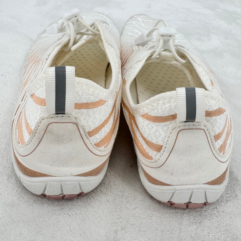 Hike Footwear Lorax Barefoot Shoes Women Sz 8.5/39 White Peach NonSlip Sneakers - Picture 7 of 9